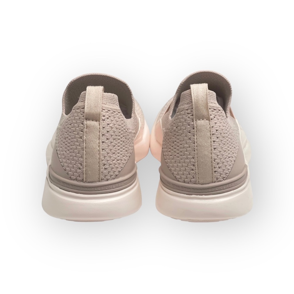 new APL 𖤐 Techloom Bliss Knit Satin Strap Running Shoe Sneakers 𖤐 Rose Nude 𖤐 - Picture 5 of 16